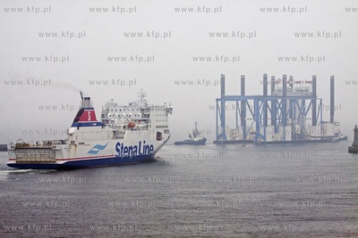 Zourite, barka samopodnosna do budowy estakady przybrzeznej...