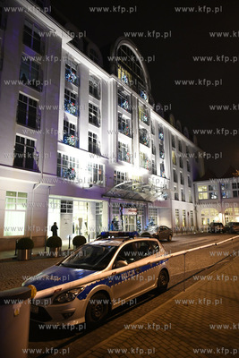 Sopot. Hotel Sheraton. Przed godzina 17 sluzby otrzymaly...