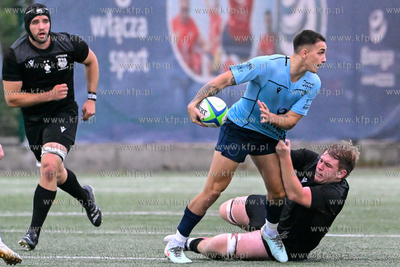 Sopot. Stadion Ogniwo Sopot. Ekstraliga rugby. Energa...