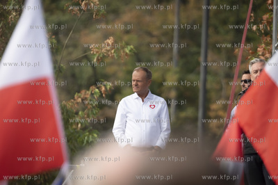 Warszawa. Marsz Miliona Serc. Nz. Donald Tusk.
01.10.2023...