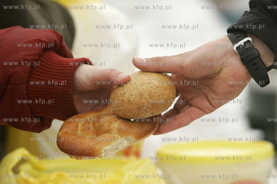 Gdansk, pod namiotem na Targu Weglowym. Jak co roku...