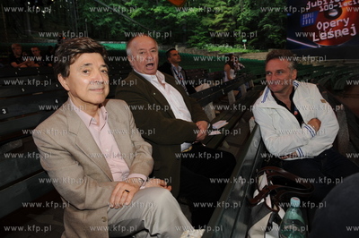 Top-Trendy, nz od lewej: Jerzy Polomski,  Bogdan Lazuka...