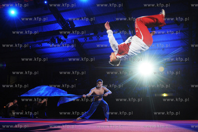 Gdansk, hala widowiskowa AWFiS. Wielka gala konczaca...