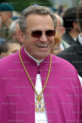 Ksiadz pralat Henryk Jnkowski. 31.08.2003 fot. Wojtek...