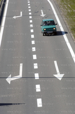 Gdansk Karczemki. Obwodnica Trojmiasta to czesc autostrady...