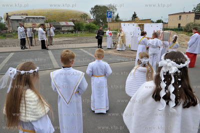 Procesja Bozego Ciala parafii sw. Anna i Joachima....