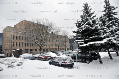 Gdansk zima. Parking ba ul. SW. Ducha przed Tetrem...