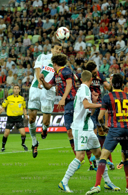 PGE ARENA w Gdansku. Super-Mecz miedzy Lechia Gdansk,...