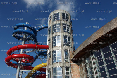 Slupsk. Budowa aquaparku. 22.02.2014 fot. Maciej Kosycarz...