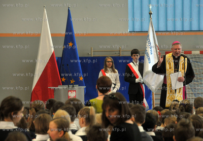 Gdansk. Uroczystosc nadania imienia Arkadiusza Arama...