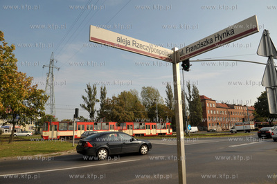Gdańsk Zaspa, okolice skrzyżowania ul. Hynka i al....