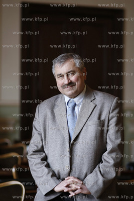 Gdansk. Sesja Rady Miasta. Nz radny PIS Jacek Wlodzimierz...