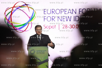 Sopot.  Europejskie Forum Nowych Idei. Uroczyste otwarcie....