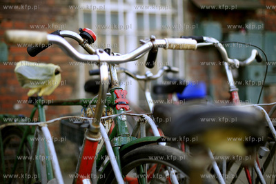 Stocznia Gdansk. Rowery to kiedys jeden z podstawowych...