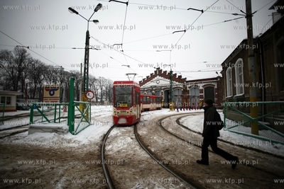 Gdansk Nowy Port. Zajezdnia ZKM.
15.01.2013
fot....