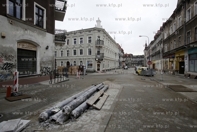 Gdansk. Rewitalizacja ul. Wajdeloty. 27.12.2013 fot....
