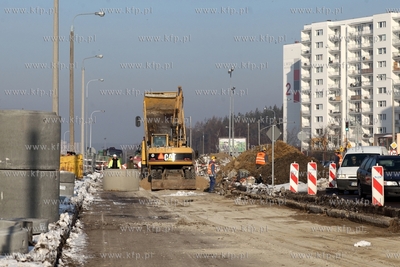 Budowa linii tramwajowej wzdluz ul. Rakoczego na gdanskiej...