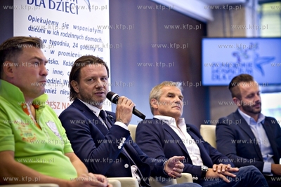 Gdańsk. PGE Arena. Spotkanie poświęcone meczowi,...