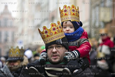 Gdansk. Orszak Trzech Kroli.
06.01.2016 
fot. Krzysztof...