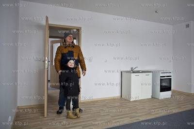 Uroczystość wręczenia kluczy lokatorom budynków...