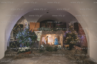 Szopka Bożonarodzeniowa w kościele św. Katarzyny...