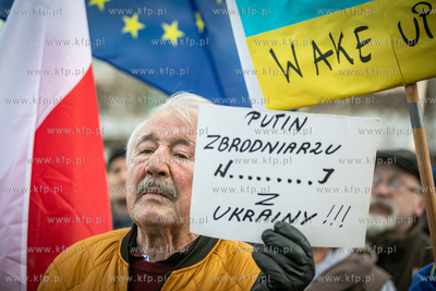Sopot: Solidarnie z Ukrainą. Wiec poparcia dla narodu...