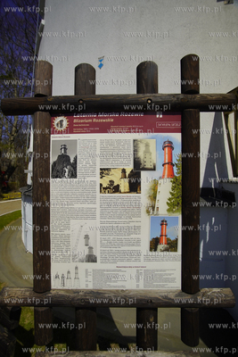 Latarnia morska w Rozewiu. 25.04.2021 fot. Paweł Marcinko...