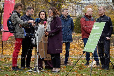Park Przymorze. Inauguracja cyklu jesiennych nasadzeń...