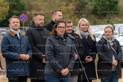 Ul. Kampinowska - teren budowy Nowej Świętokrzyskiej...