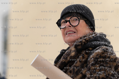 Gdansk. Morena. Odsłonięcie tablicy upamiętniającej...