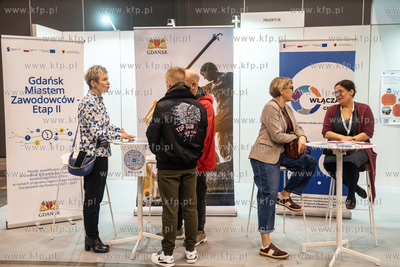 Gdańskie Targi Szkół Ponadpodstawowych w Amber Expo....