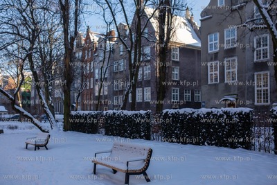 Zimowy Gdańsk. 18.02.2021 / fot. Anna Rezulak / KFP