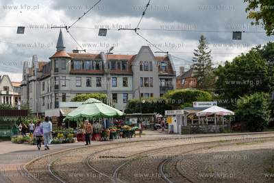 Pętla tramwajowa w Oliwie. 21.07.2023 / fot. Anna...