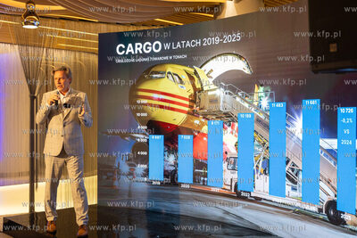 Port Lotniczy Gdańsk im. Lecha Wałęsy. Nz. Konferencja...