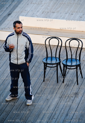 Gdynia. Scena Letnia w Orlowie. Wystep kabaretu Limo....