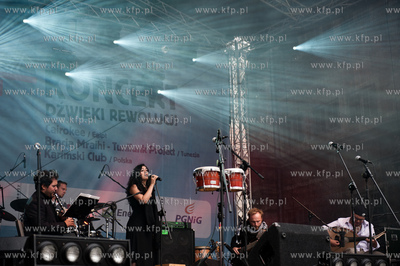 Gdansk. Scena na Dlugim Targu, Koncert towarzyszacy...