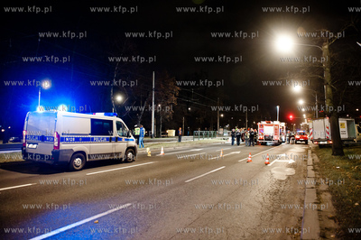 Gdansk. Al Zwyciestwa. Wypadek w ktorym uczestniczyly...