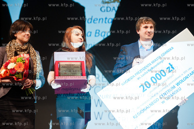 Gdansk. Teatr Miniatura.  Uroczystosc wreczenia nagrod...