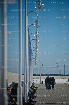 Sopot. Sloneczne niedzielne popoludnie na molo. 
03.03.2013
fot....