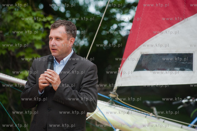 Sopot. Uroczystosc otwarcia nowego Centrum Windsurfingu...