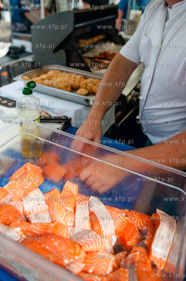 Gdansk. Targ Rybny. Jarmark Dominikanski. Norweski...