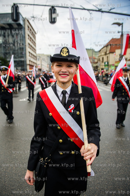 Gdynskie Urodziny Niepodleglej. Parada Niepodleglosci...