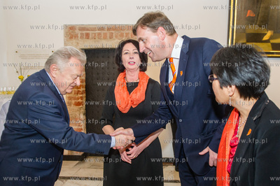 Gdansk. Wielka Sala Wety Ratusza Glownego Miasta. Obchody...