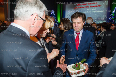Gdansk. Teatr Szekspirowski. Spotkanie wigilijne Pracodawcow...