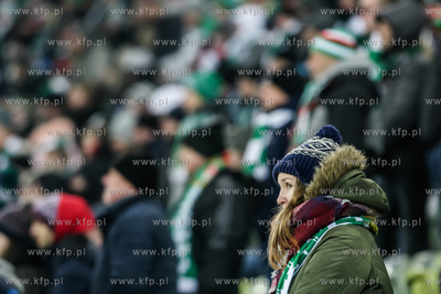 Stadion Energa Gdańsk.  Mecz XXI Kolejki Lotto Ekstraklasy...