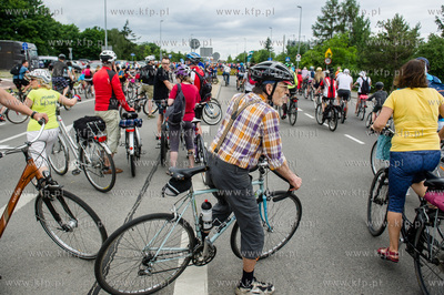Gdańsk. Droga Zielona. Wielki Przejazd Rowerowy. 
11.06.2017
fot....
