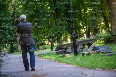 Gdańsk. Lapidarium w parku Akademickim. 17.07.2017...