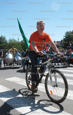 Najwieksza w Polsce uliczna demostracja rowerowa czyli...