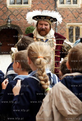 Wielka Brytania. Hampton Court - posiadlosc Henryka...