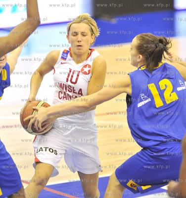 Hala Wisly w Krakowie. Ford Germaz Ekstraklasa. Koszykarki...